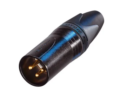 Кабельные разъёмы NEUTRIK NC3MXX-B, изображение 1