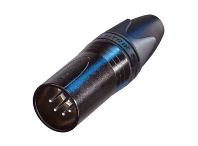 Кабельные разъёмы NEUTRIK NC5MXX — Серебро, Черный